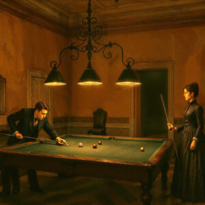 Sala Biliardo Palazzo Nicolaci 1800